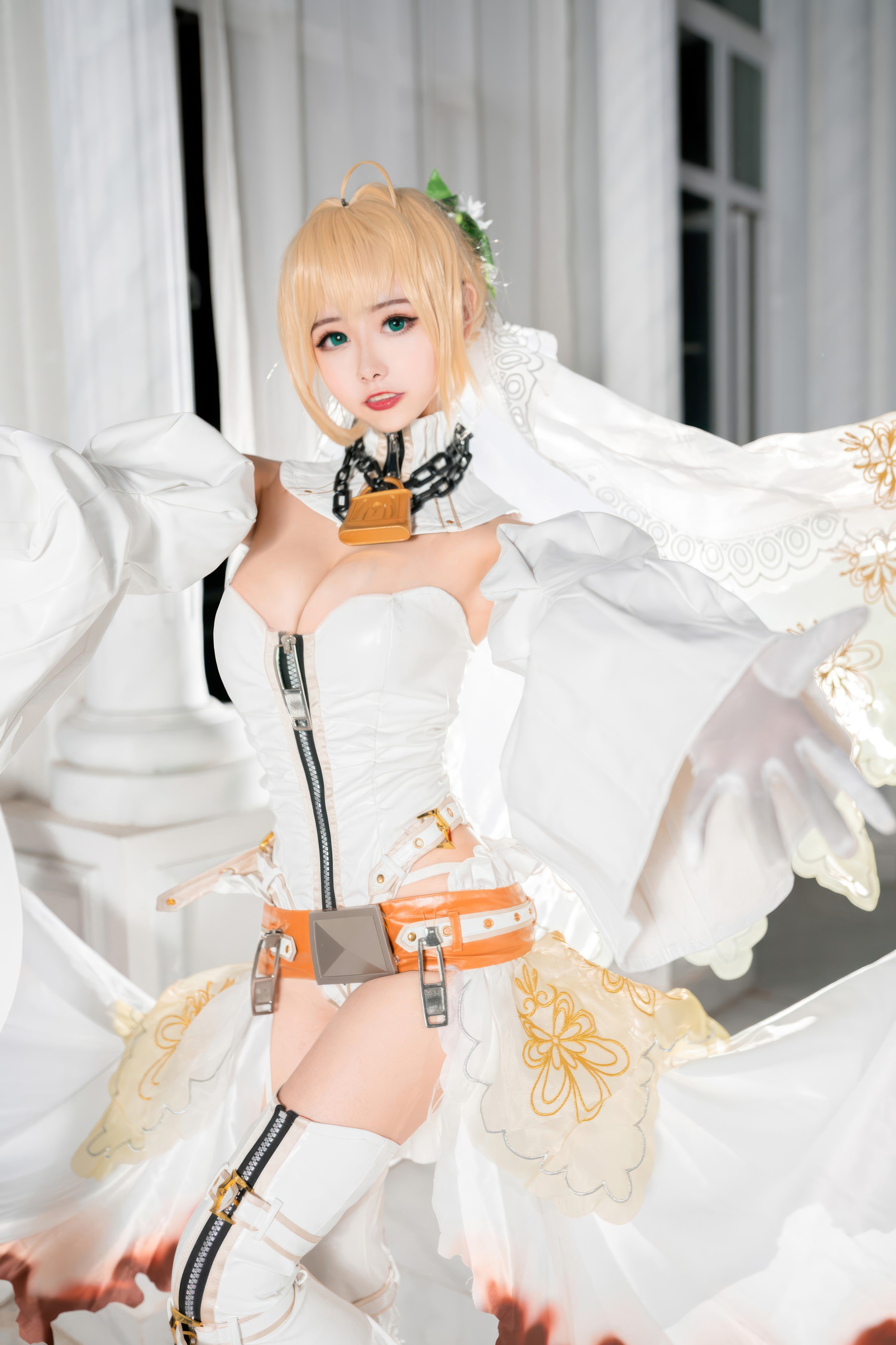图片[1]-Momoko葵葵 – NO.048 FGO 尼禄[13P]-XikXak